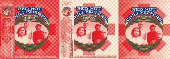 Red Hot Chili Peppers / Japan Tour 2023 Definitive Edition Limited Set  (4CD with Bonus 2BDR)