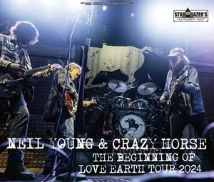 NEIL YOUNG & CRAZY HORSE / THE BEGINNING OF LOVE EARTH TOUR 2024 (2CDR+1BDR)