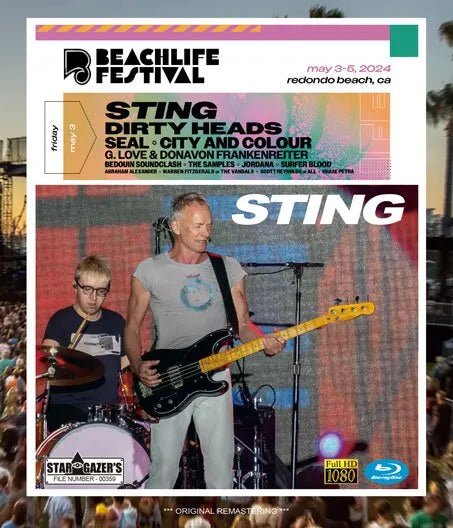 STING / LIVE AT BEACHLIFE FESTIVAL 2024 PRO-SHOT (1BDR)