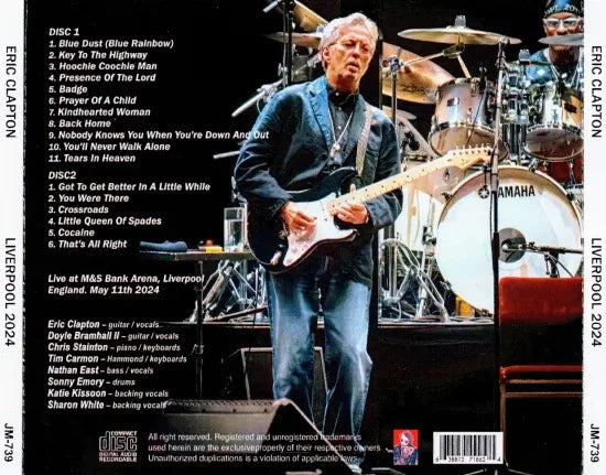 ERIC CLAPTON / LIVERPOOL 2024 (2CDR)