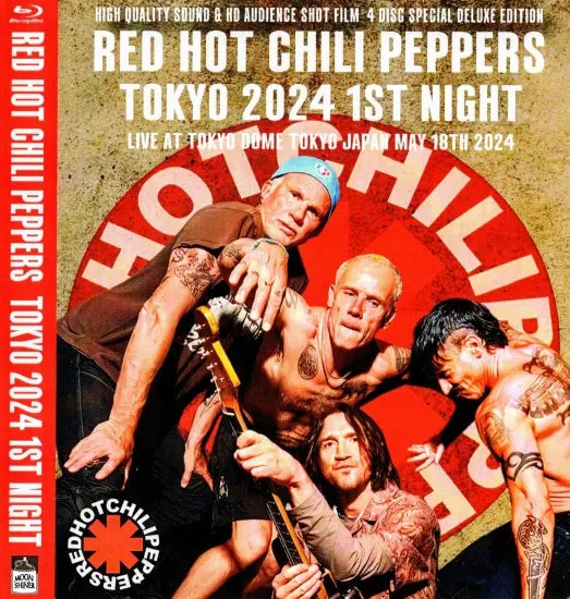 RED HOT CHILI PEPPERS / TOKYO 2024 1ST NIGHT (1BDR+1DVDR+2CDR)