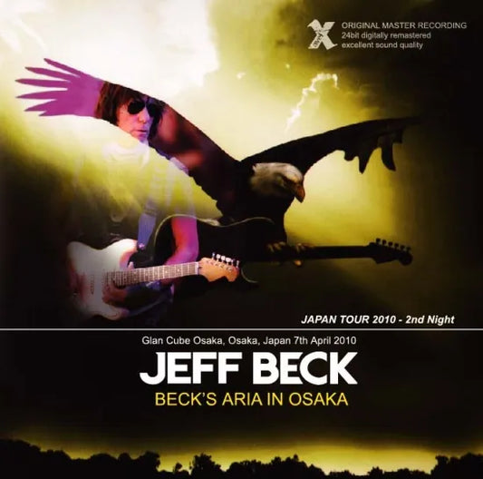 Jeff Beck / Beck’s Aria In Osaka Live in Japan 2010 (2CDR)