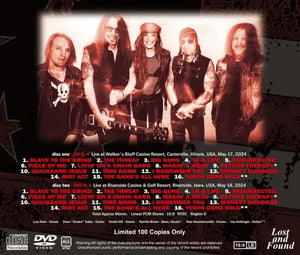 SKID ROW LZZY HALE / THE GANG AT THE RESORTS (1CDR+DVDR)