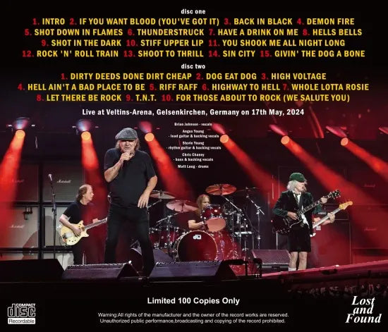 AC/DC / OPENING NIGHT IN GELSENKIRCHEN 2024 (2CDR)