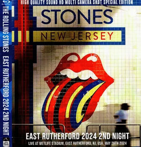 THE ROLLING STONES / EAST RUTHERFORD 2024 2ND NIGHT HD MULTI AUD MIX SHOT (1BDR)