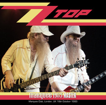 ZZ TOP / MARQUEE 1983 MASTER (1CDR)