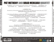 Load image into Gallery viewer, PAT METHENY &amp; BRAD MEHLDAU QUARTET / LIVE COLLECTION 2007 FRASCATI &amp; SAN SEBASTIAN (2CDR+1BDR)
