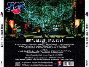 YES / ROYAL ALBERT HALL 2024 (2CDR)