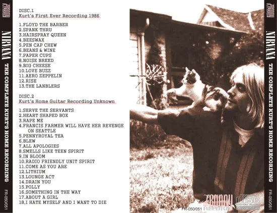 NIRVANA / The Complete Home Recordings (2CDR)