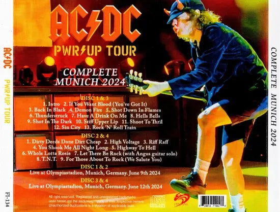 AC/DC / COMPLETE MUNICH 2024 (2CDR)