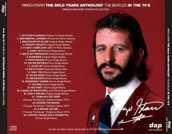 RINGO STARR / THE SOLO YEARS ANTHOLOGY THE BEATLES IN THE 70'S (1CD)