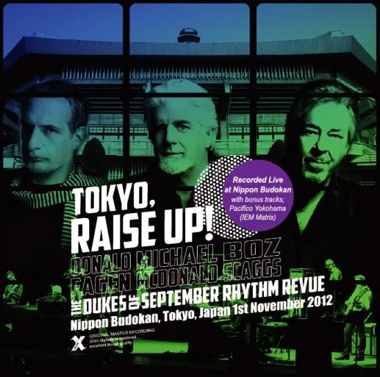 The Dukes of September Rhythm Revue / Tokyo, Raise Up! Live in Japan 2012 (2CDR)