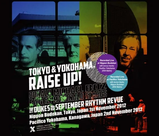 The Dukes of September Rhythm Revue / Tokyo & Yokohama, Raise Up! Live in Japan 2012 (4CDR)