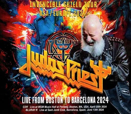 JUDAS PRIEST / LIVE FROM BOSTON TO BARCELONA 2024 (2CDR+1BDR)