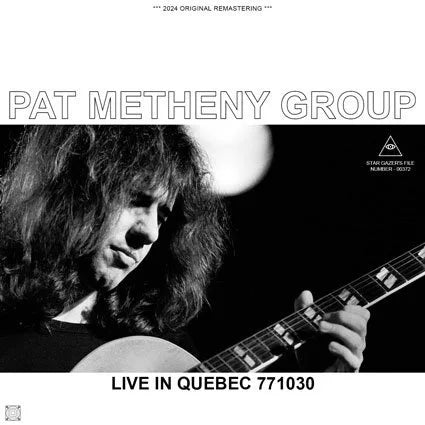 PAT METHENY GROUP / LIVE IN QUEBEC 771030 (2CDR)