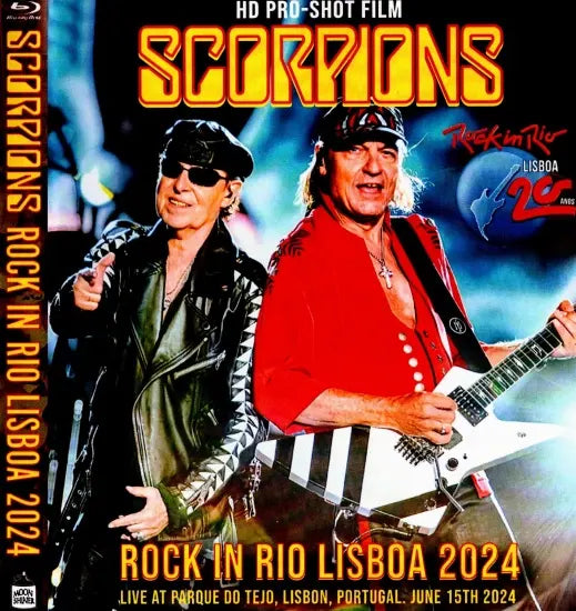 SCORPIONS / ROCK IN RIO LISBOA 2024 HD PRO-SHOT (1BDR)