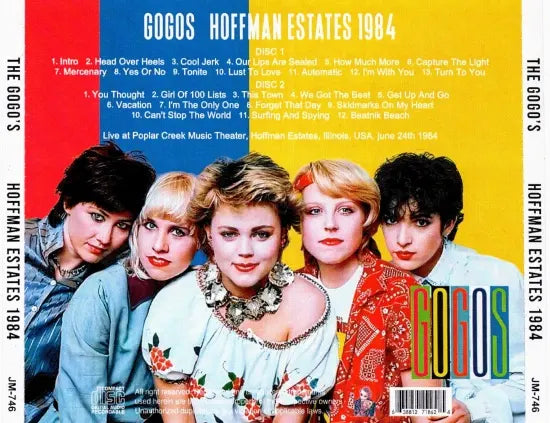 The Go-Go's / Hoffman Estates 1984 (2CDR)