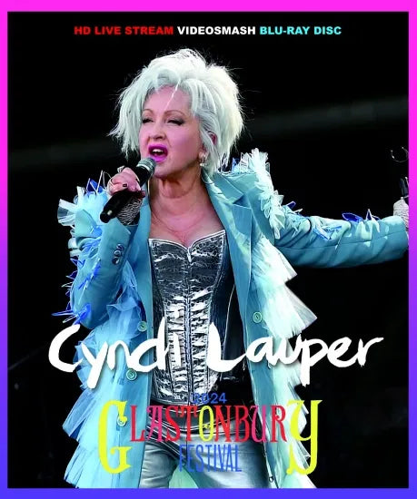 CYNDI LAUPER / GLASTONBURY FESTIVAL 2024 PRO SHOT (1BDR)