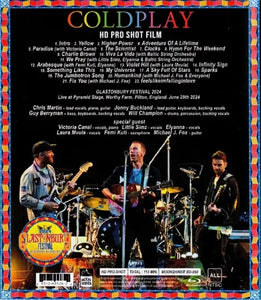 COLDPLAY / GLASTONBURY FESTIVAL 2024 HD PRO SHOT (1BDR)