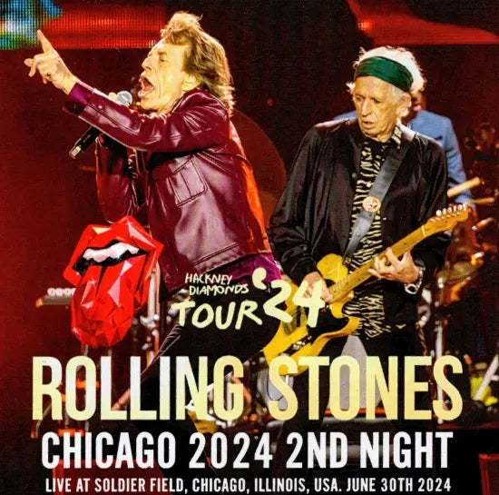 THE ROLLING STONES / CHICAGO 2024 2ND NIGHT (2CDR)