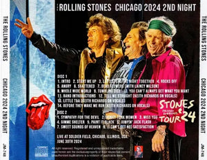 THE ROLLING STONES / CHICAGO 2024 2ND NIGHT (2CDR)