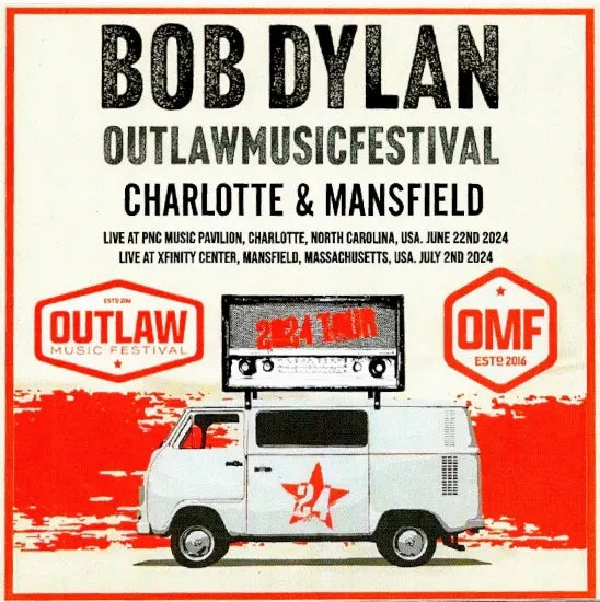 BOB DYLAN / OUTLAW MUSIC FESTIVAL 2024 (2CDR)