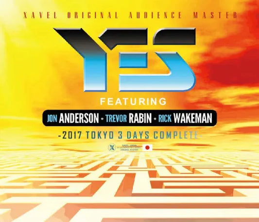 Yes (Anderson, Rabin & Wakeman) / 2017 Tokyo Complete XAVEL Original Audience Master (6CDR)