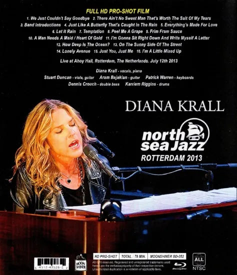 DIANA KRALL / North Sea Jazz Festival 2013 HD PRO-SHOT (1BDR)