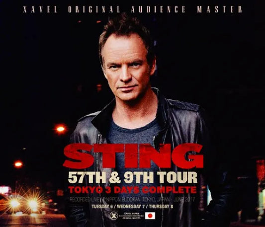 STING / 57th & 9th Tour Tokyo 3 Days Complete XAVEL ORIGINAL AUDIENCE MASTER (6CDR)