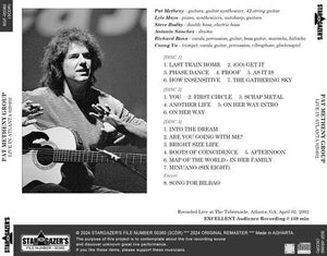 PAT METHENY GROUP / LIVE IN ATLANTA 020402 (3CDR)