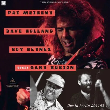 PAT METHENY TRIO WITH GARY BURTON / LIVE IN BERLIN 901102 (2CDR)