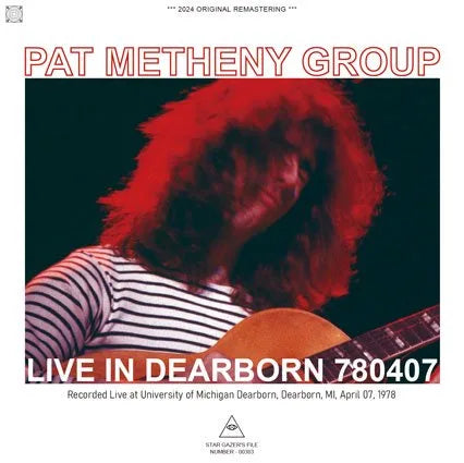 PAT METHENY GROUP / LIVE IN DEARBORN 780407 (1CDR)