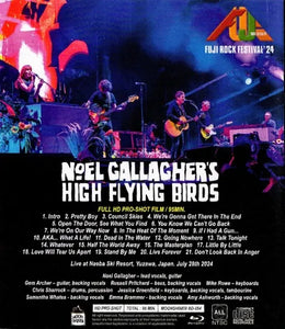 NOEL GALLAGHER'S HIGH FLYING BIRDS / FUJI ROCK FESTIVAL 2024 HD PRO SHOT (1BDR)