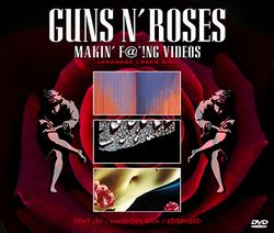 GUNS N' ROSES / MAKIN' F@*!NG VIDEOS JAPANESE LASER DISC PRO SHOT (3DVDR)