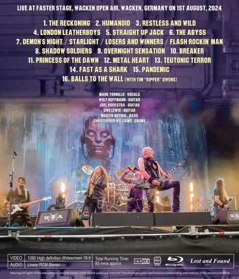 ACCEPT / WACKEN OPEN AIR 2024 (1BDR)