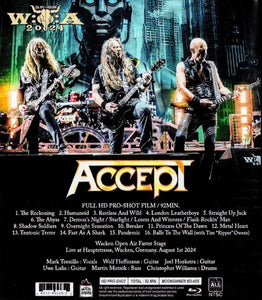 ACCEPT / WACKEN OPEN AIR 2024 HD PRO-SHOT (1BDR)