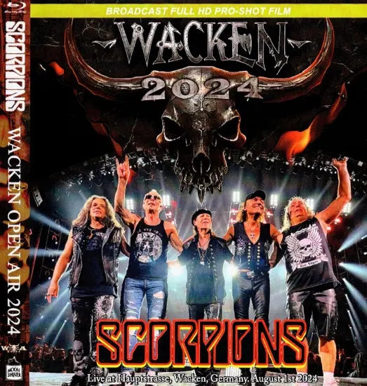 SCORPIONS / WACKEN OPEN AIR 2024 HD PRO-SHOT (1BDR)