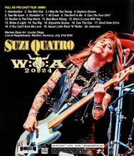 Load image into Gallery viewer, SUZI QUATRO / WACKEN OPEN AIR 2024 HD PRO-SHOT (1BDR)
