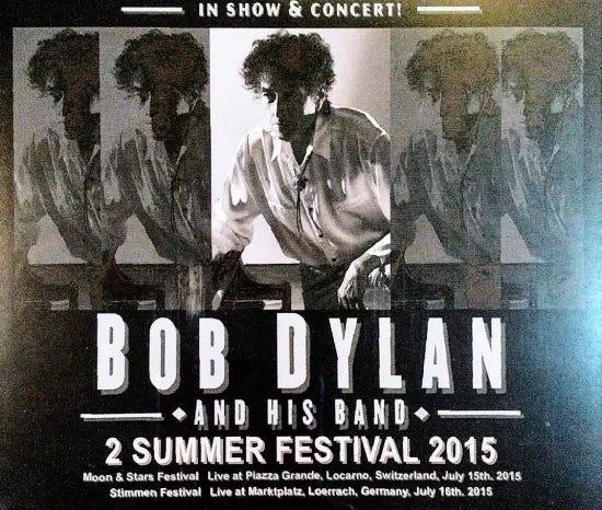 Bob Dylan / 2 Summer Festival 2015 (4CDR)