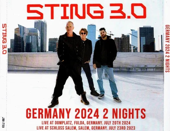 STING / 3.0 TOUR IN GERMANY 2024 2 NIGHTS (4CDR)