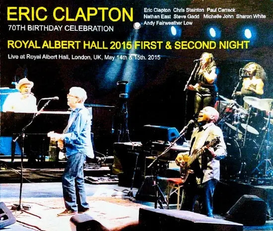 ERIC CLAPTON / ROYAL ALBERT HALL 2015 FIRST & SECOND NIGHT (4CDR)