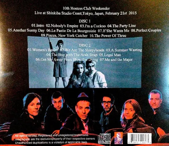 Belle and Sebastian / Live in Tokyo 10th Hostess Club Weekender (1CDR)