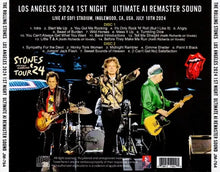 Load image into Gallery viewer, THE ROLLING STONES / LOS ANGELES 2024 1ST NIGHT ULTIMATE AI REMASTER SOUND (2CDR)
