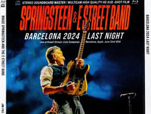 Load image into Gallery viewer, BRUCE SPRINGSTEEN &amp; THE E STREET BAND / BARCELONA 2024 LAST NIGHT STEREO SBD (3CDR+1BDR)
