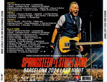 Load image into Gallery viewer, BRUCE SPRINGSTEEN &amp; THE E STREET BAND / BARCELONA 2024 LAST NIGHT STEREO SBD (3CDR+1BDR)
