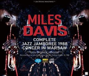 MILES DAVIS / COMPLETE JAZZ JAMBOREE 1988 CONCER IN WARSAW 2024 UPGRADE VERSION (3CDR+1BDR)