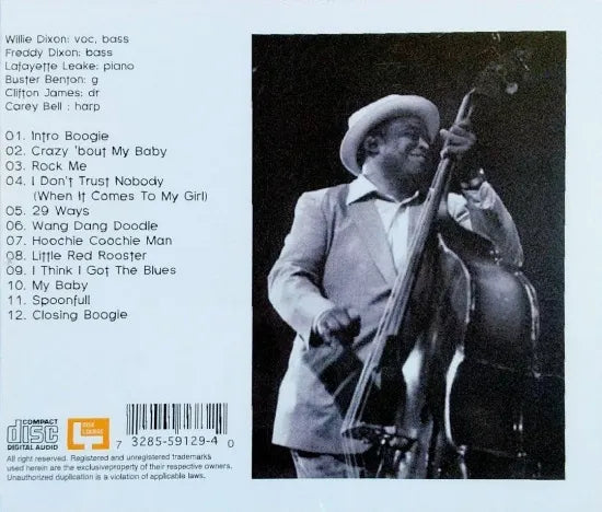 WILLIE DIXON / CHICAGO 1974 SOUNDBOARD (1CDR)