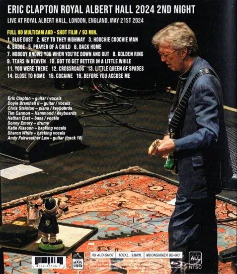 ERIC CLAPTON / ROYAL ALBERT HALL 2024 2ND NIGHT (1BDR )