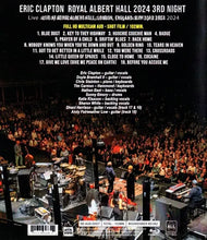 Load image into Gallery viewer, ERIC CLAPTON / ROYAL ALBERT HALL 2024 3RD NIGHT (1BDR )
