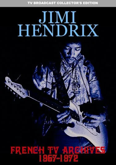 JIMI HENDRIX / FRENCH TV ARCHIVES 1967-1972 (1DVDR)